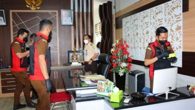 Kantor BPPRD Kota Jambi Digeledah Tim Penyidik