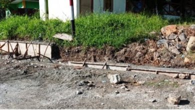 Proyek Siluman Drainase di Desa Air Teluh Kumun Debai
