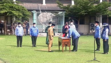 Al Haris Kukuhkan Ratusan Pejabat Eselon II, III dan IV
