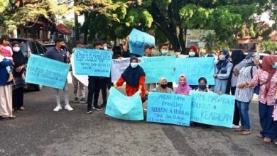 Aksi Damai Tuntut Sengketa Pilkades di 16 Desa Kerinci