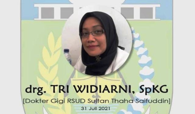 Berita Duka!!! Terkonfirmasi Covid-19, Dokter Gigi RSUD Tebo Tutup Usia