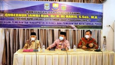 Kunjungan Kerja dan Silaturahmi Al Haris ke Kabupaten Kerinci dan Sungai Penuh