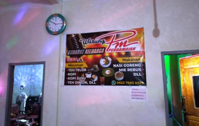 Warung Karaoke Keluarga Perdamaian Diduga Tempat Maksiat