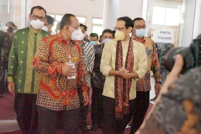 Kunjungan Nadiem Makarim ke Universitas Jambi