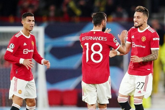 Liga Champions: Gol Menit 90+5 Menangkan Manchester United Atas Villarreal 2-1