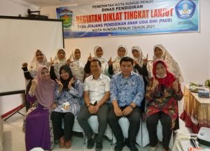Tingkatkan Kompetensi, Guru PAUD di Sungai Penuh Dibekali Diklat Berjenjang