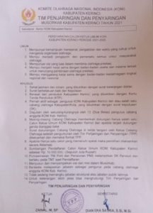 Wauu! Syarat Daftar Calon Ketua KONI Kerinci Harus Bayar 10 Juta Wauu! Syarat Daftar Calon Ketua KONI Kerinci Harus Bayar 10 Juta