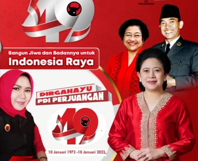 HUT PDIP ke 49, Nur Hadia : Mari Wujudkan Keadilan Sosial bagi Seluruh Rakyat Indonesia