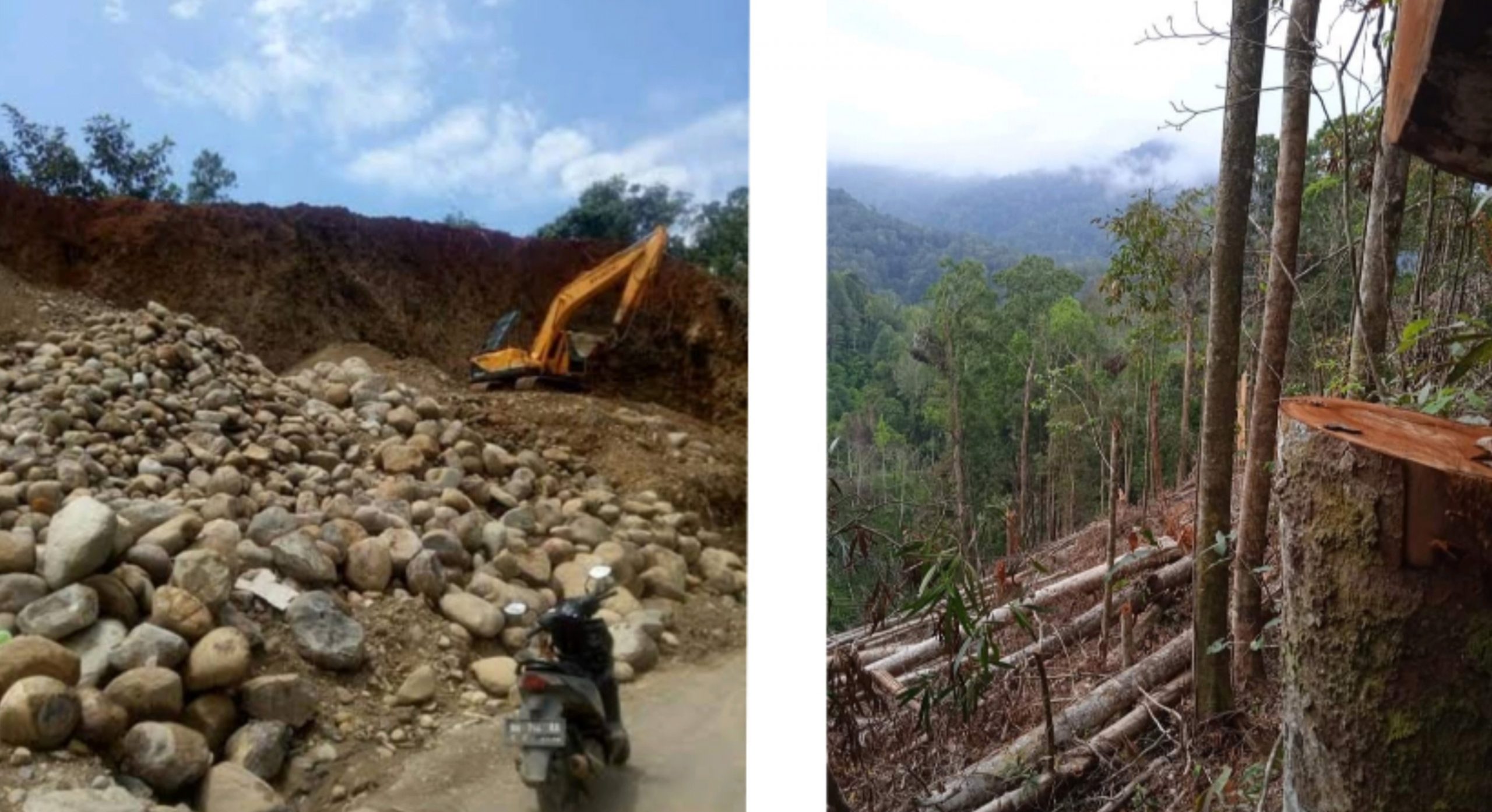 Kerinci Diambang Kehancuran, Penebangan Hutan dan Galian C Illegal Menggila