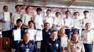 Ini 19 Orang Penerima Sertifikat Kompetisi Barista Sungai Penuh dari LSP Kopi Indonesia 2022