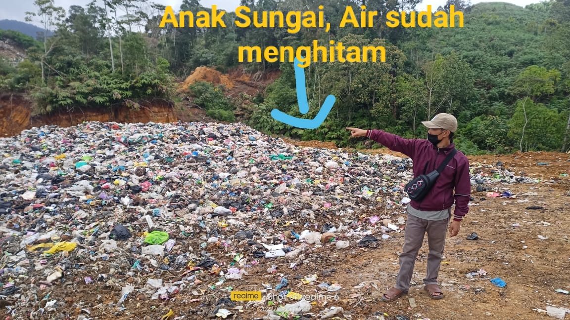 Abidin: TPA RKE Cemari Lingkungan, Air Sungai Sudah Menghitam