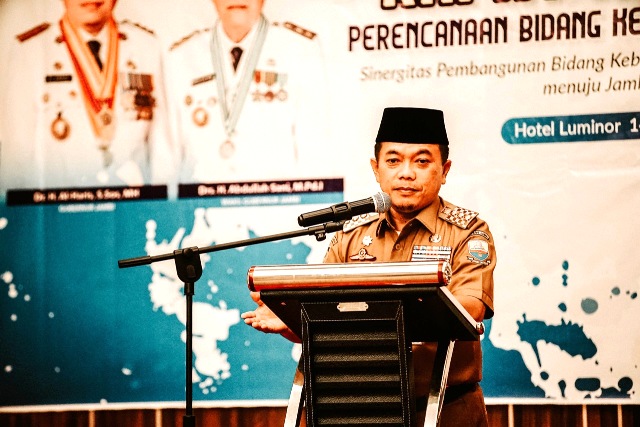 Al Haris Hadiri Rakor Perencanaan Bidang Disbudpar Provinsi Jambi Tahun 2022