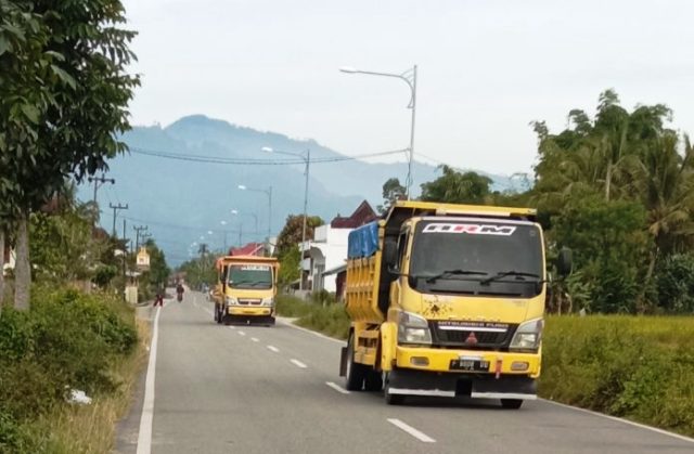 Disorot!!! Kerinci Merangin Hidro Pasok Material Galian C Diduga Ilegal Dari Luar Kerinci