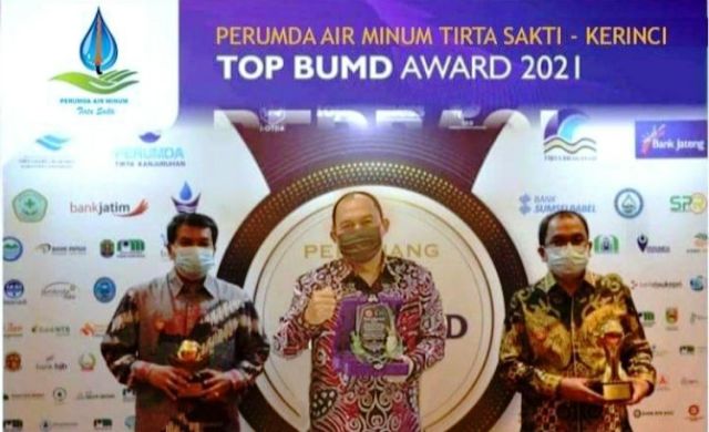 Perumda Tirta Sakti Sumbang PAD Fantastis