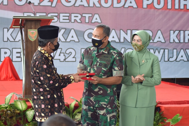 Sani Apresiasi Kinerja Danrem 042/Garuda Putih