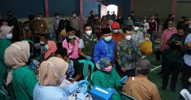 Al Haris Intruksikan ASN Kerinci Dorong Percepatan Vaksinasi di Kerinci