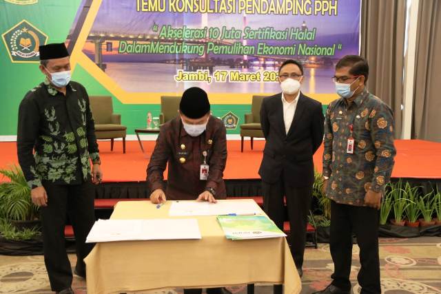 Pemerintah Provinsi Jambi Siapkan Lembaga Khusus Produk Halal untuk UMKM