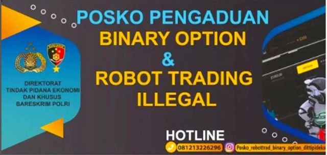 Ini Nomor Layanan Polri untuk Pengaduan Kasus Robot Trading dan Binary Option