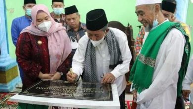 Sani Mengapresiasi Kepada Semua Pihak Yang Telah Berkontribusi Dalam Pembangunan Masjid Sani Mengapresiasi Kepada Semua Pihak Yang Telah Berkontribusi Dalam Pembangunan Masjid
