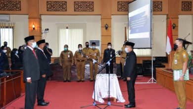 Al Haris Lantik Kepala Sekolah Titian Teras Dan SMK N 3 Kota Jambi Al Haris Lantik Kepala Sekolah Titian Teras Dan SMK N 3 Kota Jambi