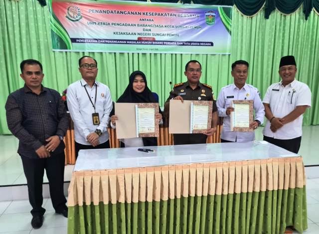 UKPBJ Kota Sungai Penuh Kerjasama Dengan Kejaksaan Negeri Sungai Penuh