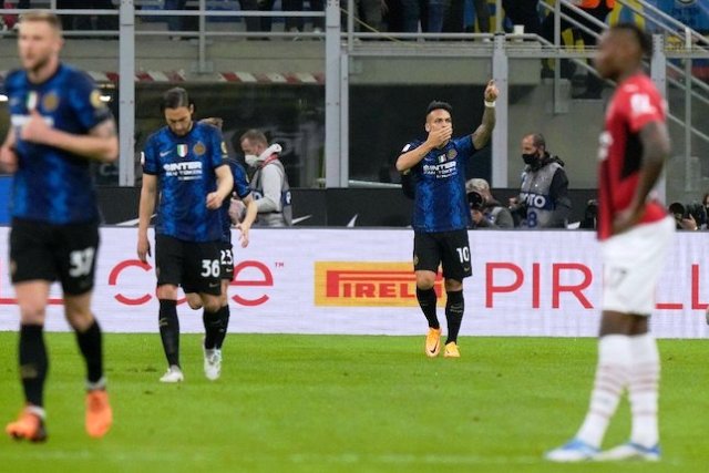 Inter Milan Melaju Ke Final Piala Coppa Italia Setelah Tumbangkan AC Milan