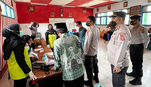 Gerakan Satu Juta Vaksinasi Booster Polres Kerinci