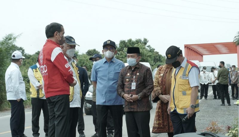 Gubernur Al Haris Dampingi Kuker Presiden Joko Widodo Ke Jambi