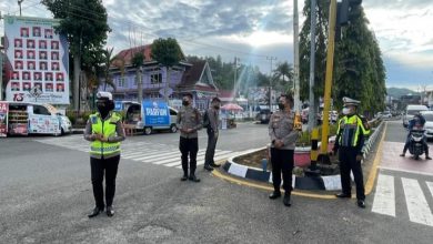 Kapolres Kerinci Turun Langsung Bersama Satlantas