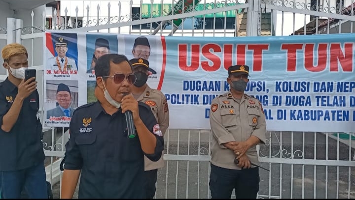 Usut Tuntas KKN Adirozal Bupati Kerinci