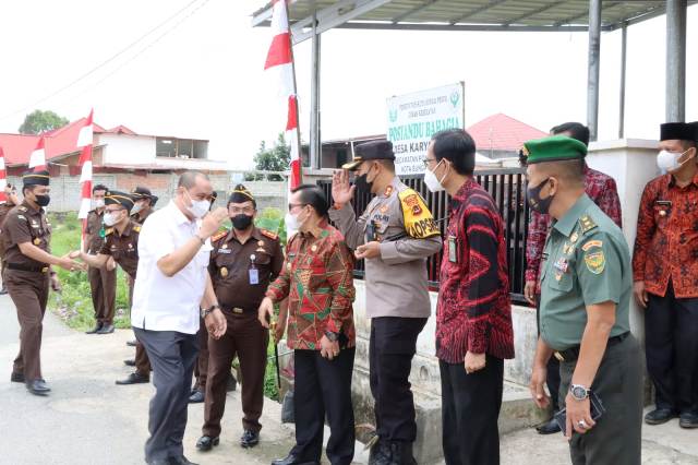 Kapolres Kerinci Menghadiri Acara Peresmian Rumah Restorative Justice ( RJ )