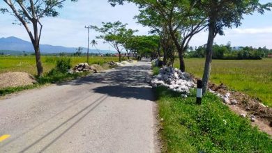 Proyek Drainase Siluman di Desa Pendung Talang Genting