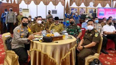 Kapolres Kerinci Hadiri Sosialisasi Satuan Tugas Sapu Bersih Pungutan Liar