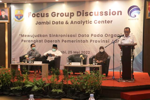 Focus Group Discussion Jambi Data Analitik Center Pemerintah Provinsi Jambi