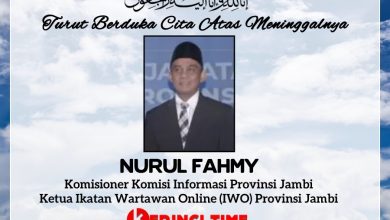 Nurul Fahmy Komisioner Komisi Informasi Provinsi Jambi Tutup Usia