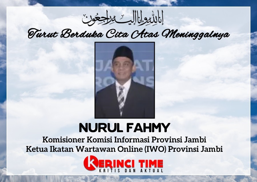 Nurul Fahmy Komisioner Komisi Informasi Provinsi Jambi Tutup Usia