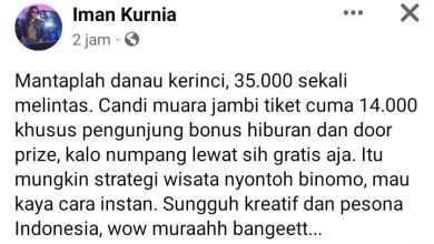 Harmo: Apa Adirozal Bupati Kerinci Tidak Malu