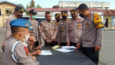 Kapolres Kerinci Cek Senpi Personil