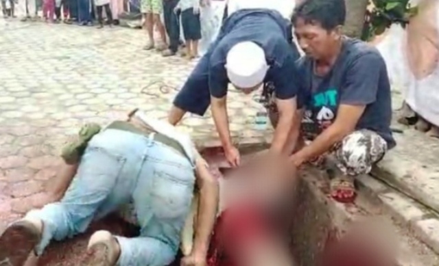 Panitia Kurban Meninggal Dunia Saat Memegangi Kaki Hewan Kurban