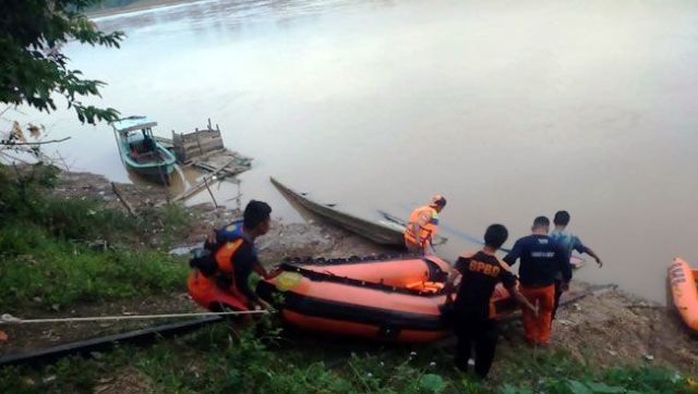 Hari Kelima Pencarian Korban Tenggelam di Sungai Batanghari