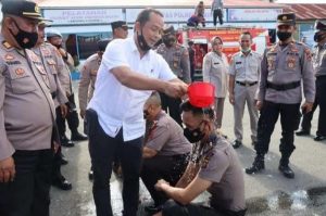 24 Personil Polres Kerinci Naik Pangkat