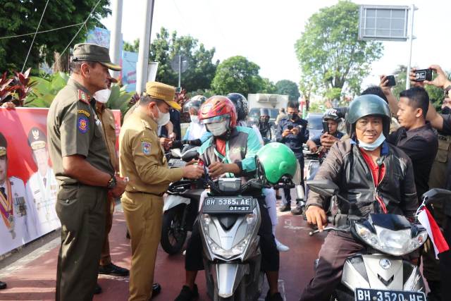 Al Haris Dukung Gerakan 10 Juta Bendera Merah Putih