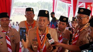 Abdullah Sani Mengikuti Upacara HUT RI ke 77 Tahun 2022 di Cibubur