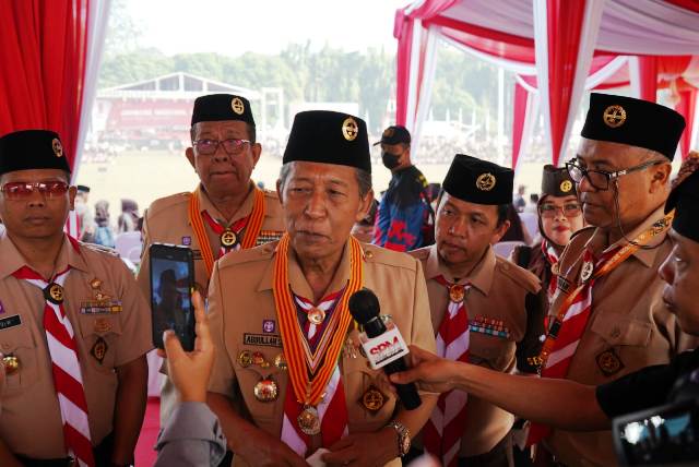 Abdullah Sani Mengikuti Upacara HUT RI ke 77 Tahun 2022 di Cibubur