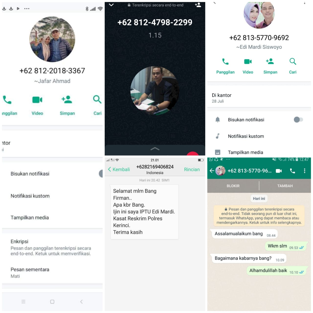 Waspada! Modus Penipuan WhatsApp – Kerinci Time