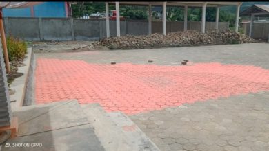Proyek Paving Block Kantor BPBD Kerinci Disorot