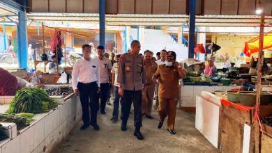 Kapolres Kerinci Pimpin Kegiatan Pengecekan Harga Sembako