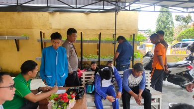 Tawuran, Sejumlah Pelajar di Sungai Penuh Diamankan