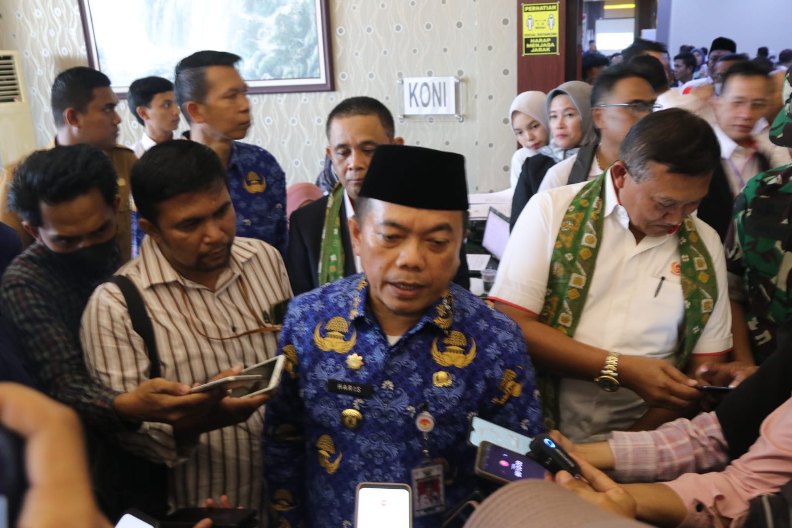 Haris Minta KONI Siapkan Diri Hadapi Event 2023