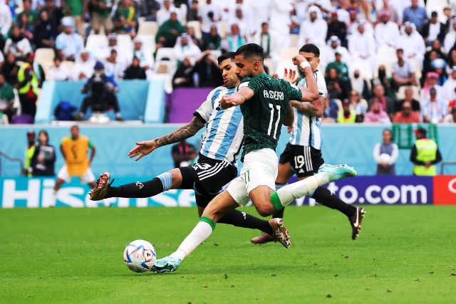 Lima Menit Arab Saudi Hancurkan Argentina